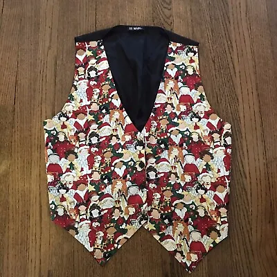 Vintage Nylon Christmas Vest  • $10