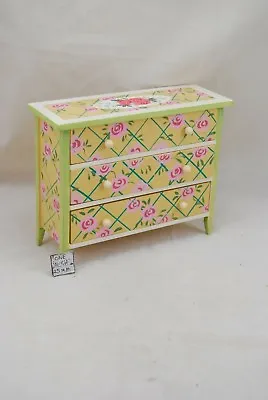 Painted Wide Dresser EWDP2488 Fashion Doll Dollhouse Furniture 1/6 & 1/8 Scale • $10.49