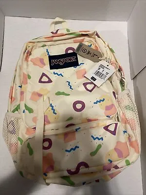 JanSport Doubleton 17  Backpack Memphis Mood Neon Student Travel Everyday NWT • $21.99