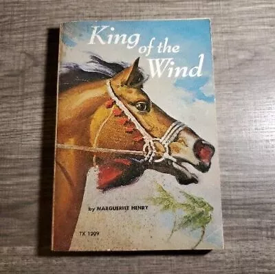 KING OF THE WIND By Marguerite Henry Vintage Paperback Book Scholastic  • $5.48