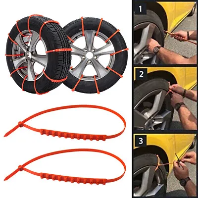 40PCS Winter Anti-skid Chains For Car Snow Mud Wheel Tyre Thickened Tire Tendon • $11.49