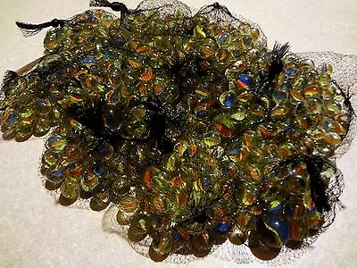 Lot Of 500+ Cats Eye Marbles 6 Lbs Glass 5/8  16mm  Bulk Wholesale NEW Toy • $15.95