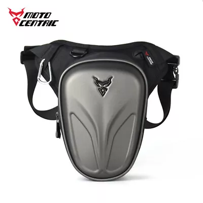 Motorcycle Waist Leg Bag Drop Waterproof Outdoor Thigh Hip Belt Fanny Pack Pouch • $29.39