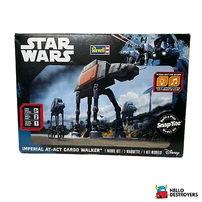 Star Wars Rogue ONE At-Act Cargo Walker Snap-Tite Model Kit By Revell (2016) • $15