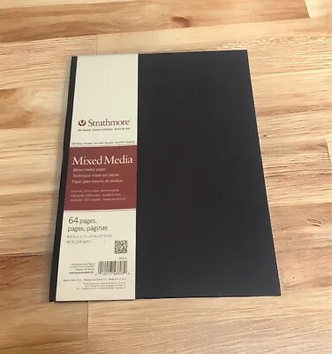 Strathmore 190gsm Mixed Media Hardcover Art Journal 8.5 X11  - 32 Sheets • $25