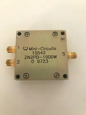 Mini-Circuits ZN2PD-1900W 2 Ways DC Pass Power Splitter 1500 - 2000 MHz 50Ω SMA • $24.95