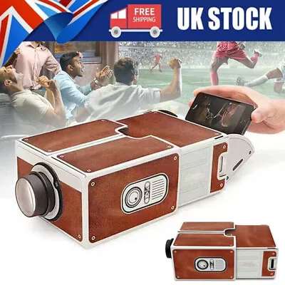 £14.62 • Buy Smart Phone Projector Home Theater Cinema For Android/iPhone Videos Watching