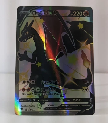 $72 • Buy Pokémon TCG Charizard V 079/073 Holo Secret Rare