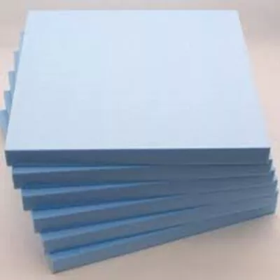 £6.99 • Buy High Density Blue Upholstery Foam Seat Cushions Replacement For Sofa, Chair Pads