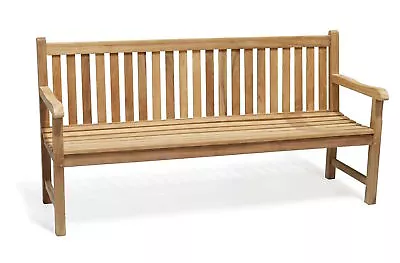 Teak Outdoor 4 Seater Bench - York Range - 1.8m • £300