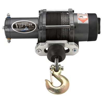 $399.99 • Buy VIPER Elite 4500lb UTV Winch Kit W/ BLACK Synthetic Rope - 2019-2020 Honda Talon