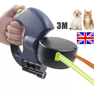 Duplex Double Dog Coupler Twin Lead Two Pet Dogs Collar Walking 2 Way Leash Walk • £14.89