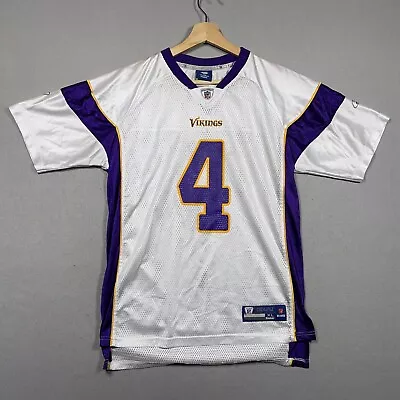 Minnesota Vikings Jersey Youth Size XL 18 - 20  Brett Favre #4  Onfield Reebok • $19.99