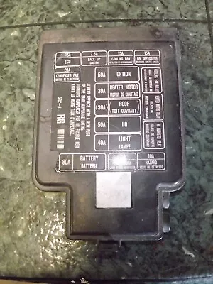 $29.95 • Buy OEM 93-97 USDM Honda CRX Civic Del Sol EG2 SR2 Engine Bay Fuse Panel Cover / Lid