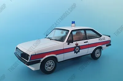 Corgi Vanguards 1:43 1980 Ford Escort Mkii Mk2 Rs2000 Merseyside Police Va14904 • £35.95