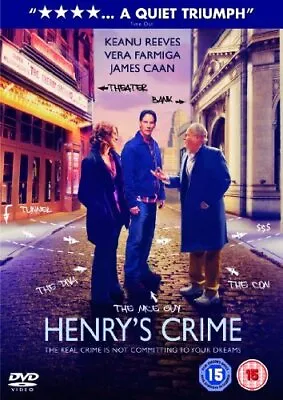 Henry's Crime DVD (2011) Keanu Reeves Venville (DIR) Cert 15 Quality Guaranteed • £1.95