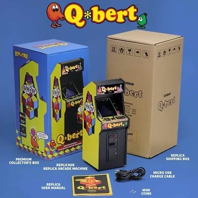 Q*bert New Wave Toys RepliCade 1/6 Scale Arcade Brand New In Box • $300