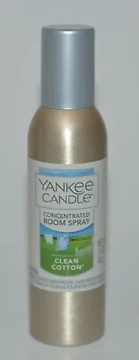 1 New Yankee Candle Clean Cotton Concentrated Room Spray Perfume Air Freshener • £9.63