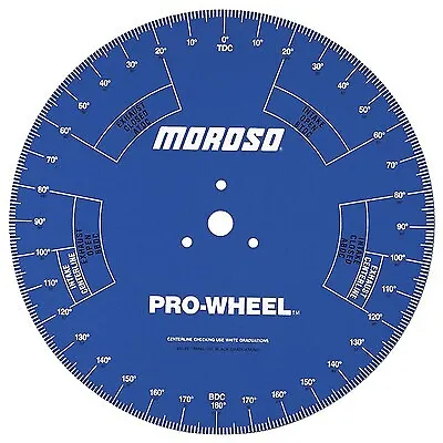 Moroso 62191 18In Pro Degree Wheel Degree Wheel Professional Series 18 In Diam • $111.25
