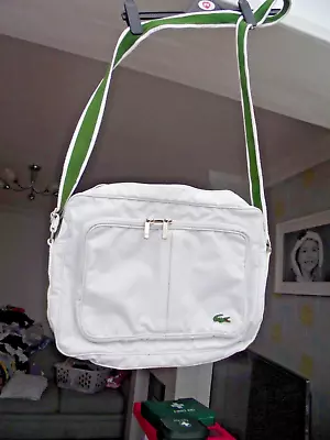 White Lacoste Bag Used Once Only • £14.99