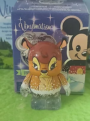 DISNEY Vinylmation 3  Park Set 1 25th Anniversary Bambi With Box • $8.99