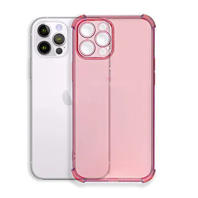 $8.99 • Buy IPhone 13 12 11 Pro Max XS XR 7 8 Plus Clear Shockproof  Case Camera Cover
