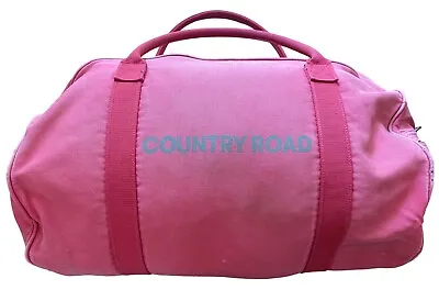Vintage Country Road Duffle Sports Gym Travel Bag  • $35