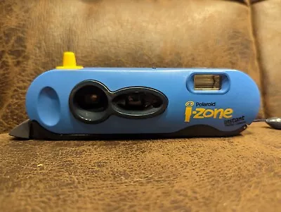 £8.76 • Buy Vintage POLAROID I-Zone Instant Pocket Film Camera Blue And Yellow 