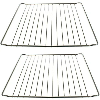 £9.95 • Buy 2 X UNIVERSAL Cooker Oven Shelves Wire Shelf Rack Grill Racks Spare Oven Trays