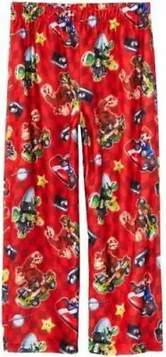 NWT ☀SUPER MARIO☀ Sz 6/8 Pajamas Lounge Pants NINTENDO   New  Boys • $8.99