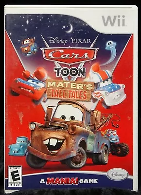 Cars Toon: Mater's Tall Tales - Nintendo Wii W/Manual And Poster • $3.99