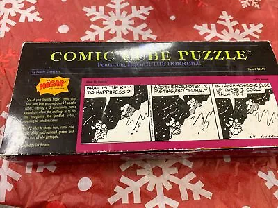 Hagar The Horrible Comic Cube  Wood Puzzle • $20