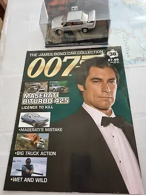 The James Bond Car Collection #38 Maserati Biturbo 425.  Licence To Kill . • $20