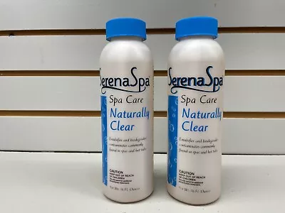 2x 1 Pint  Naturally Clear Enzyme For Spas / Hot Tubs Serena Spa  Free Shipping • $19.99