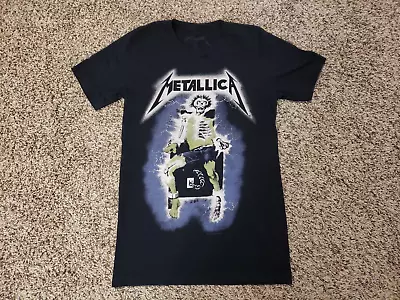 Metallica Ride The Lightning Electric Chair Shirt Adult Size Extra Small XS • $24.99