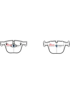 DBA Street Series Brake Pads Fits Bentley Continental 6.0 3W GT (DB1499SS) • $67.10