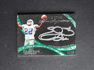 2014 Topps Five Star Emmitt Smith Silver Signatures AUTO Autograph #11/15 NMMT+ • $253.64
