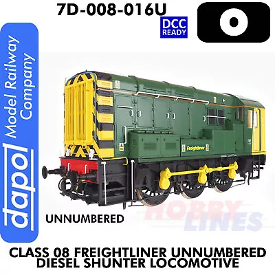 Class 08 Freightliner Unnumbered Diesel Locomotive O 1:43.5 Dapol 7D-008-016U • £251.51