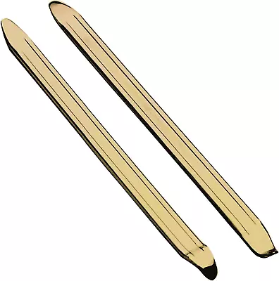 2 Pieces Motorcycle Tire Spoons 11  Golden Dirt Bike Tire Spoons Bike Tire Lever • $14.13