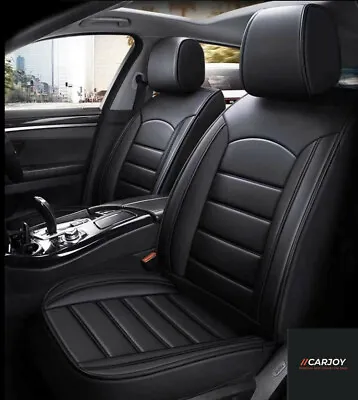 $159 • Buy Full Black PU Leather Car Seat Cover For Mitsubishi Lancer Outlander ASX Triton 