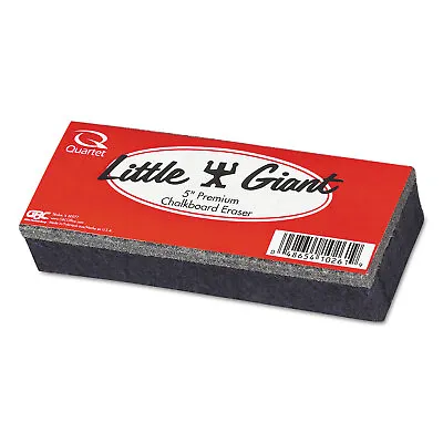 Quartet Little Giant Economy Chalkboard Eraser Felt 5w X 2d X 1h 804526 • $9.95