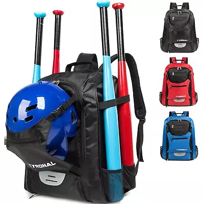 Baseball Bag - Baseball Backpack With Shoes Compartment For AdultsLarge Capacit • $29.35