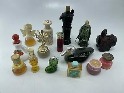 Vintage Lot Of 14 Avon  Cologne After Shave Perfume￼ Bottles • $27