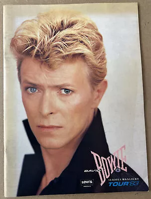 £10.99 • Buy DAVID BOWIE Serious Moonlight 1983 World Tour Programme, In English French Dutch