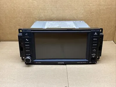 Jeep Chrysler Dodge MyGig RBZ Touchscreen Display Radio P05091307AE • $175