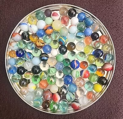 Lot Of 80+ Vintage Marbles From Estate  • $10