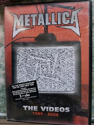 Metallica Dvd The Videos 1989 - 2004 Metal 2006 Vertigo  • £2