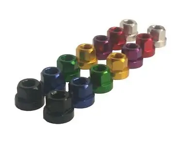 TNT Aluminum  Bicycle Axle Nuts 3/8th  26TPI  Pair • $12.95