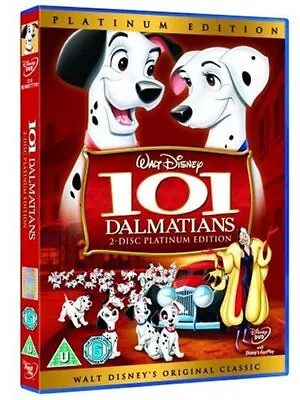 101 Dalmatians DVD (2008) Wolfgang Reitherman Geronimi (DIR) Cert U 2 Discs • £2.30