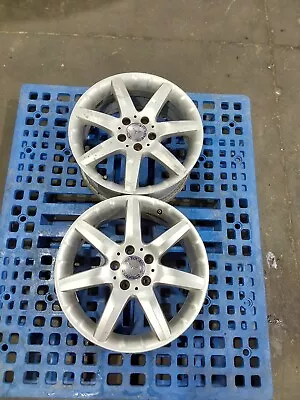 2002-2005 MERCEDES-BENZ W203 C230 17 X 7.5 ALLOY WHEEL RIM SILVER OEM 2034011802 • $250